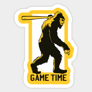 Game Time Sticker